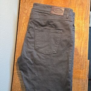 Tod's Gray Jeans Classic Style‎ Medium-Weight Denim